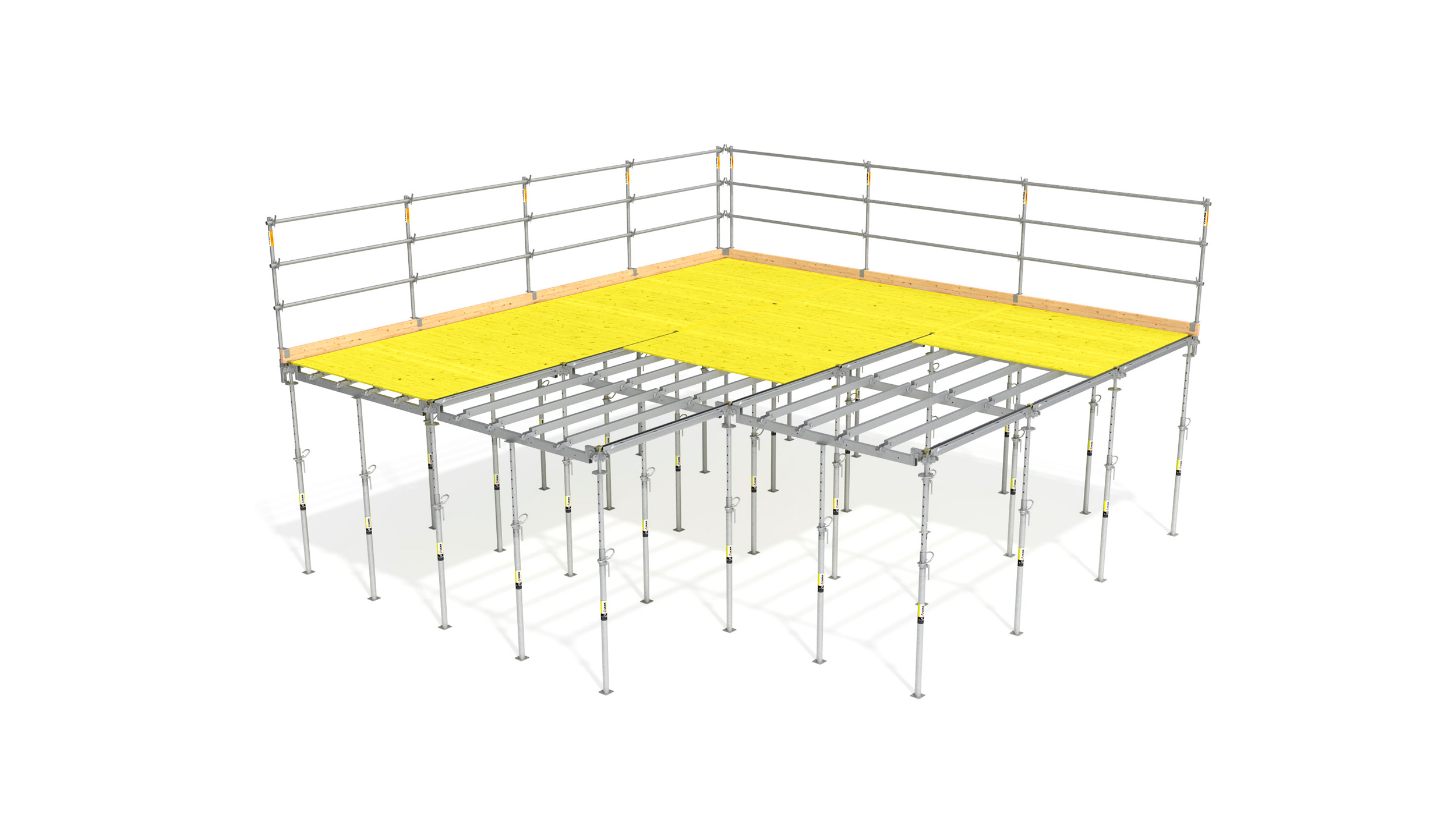 Cofragem rápida e segura que proporciona um elevado desempenho em obra. Uma nova era na cofragem para lajes, um sistema de cofragem que combina todas as vantagens dos sistemas modulares e flexíveis.