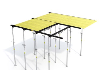 Cofragem recuperável metálica RAPID