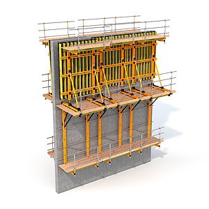 Cofragem trepante configurável BMK