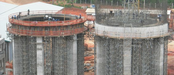 Fábrica de cimento, Xambioa, Brasil