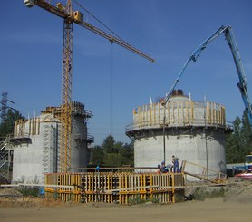 Estação de tratamento de águas residuais, Katowice, Polônia