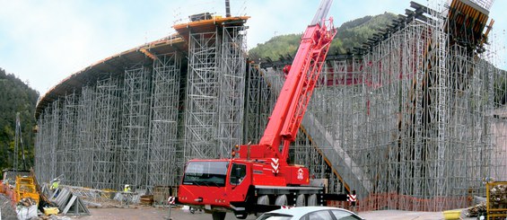 Acessos de entrada Oeste Túnel dels 2 Valires, Andorra