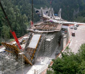 Acessos de entrada Oeste Túnel dels 2 Valires, Andorra