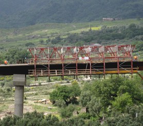 Viaduto Platì, Calábria, Itália