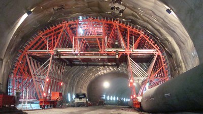 Túnel em mina, Pesaro, Itália