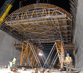 Túnel Villamuriel de Cerrato, Valladolid, Espanha