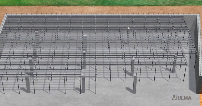 Cofragem modular recuperável ONADEK