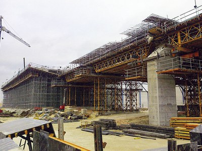 A ponte sobre la Bahía de Cádiz