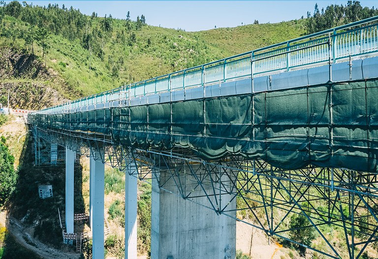 Engenharia colaborativa ao serviço da reparação da ponte sobre o rio Zêzere
