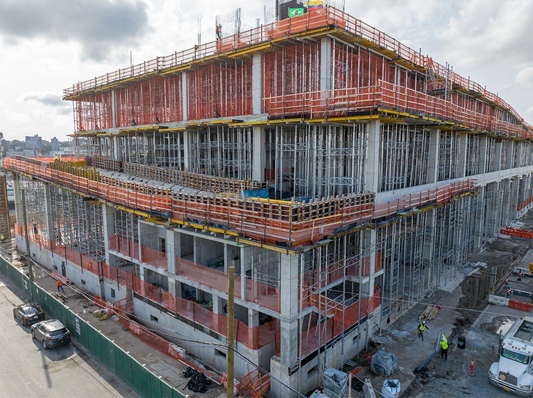 Infraestrutura logística de ponta em Brooklyn, Nova Iorque