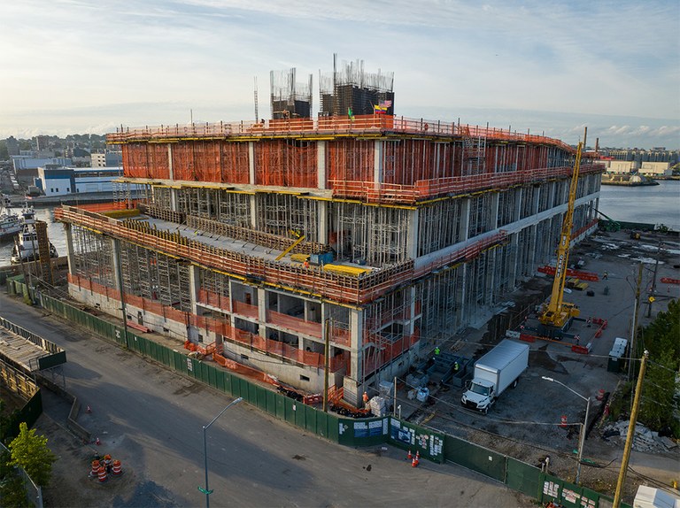 Infraestrutura logística de ponta em Brooklyn, Nova Iorque