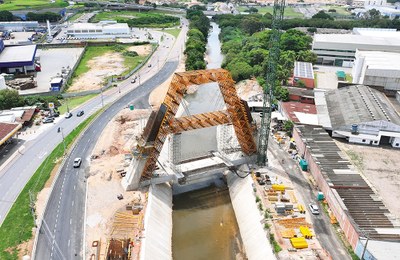 Soluções modulares para otimizar a execução da ponte de Jundiaí
