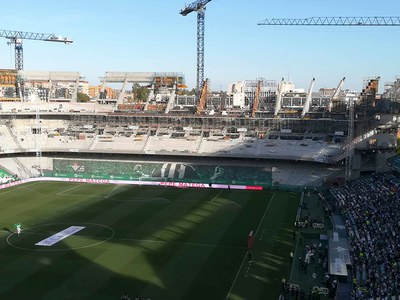 Novas Arquibancadas no Estádio Benito Villamarín