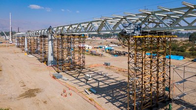 Ponte Comuneros II : A ULMA presente em obras estratégicas no Peru