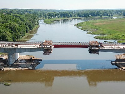 Ponte MS-4B sobre o rio Odra, Polônia