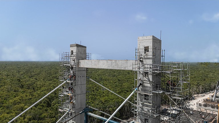 Soluções de engenharia para o primeiro comboio ferroviário de cabo suspenso do México