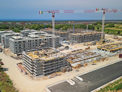 Tecnologia de construção aplicada a grandes empreendimentos residenciais