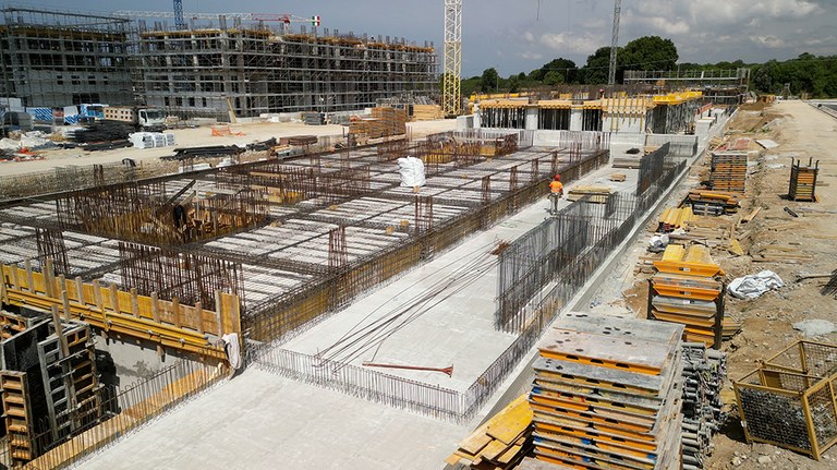 Tecnologia de construção aplicada a grandes empreendimentos residenciais