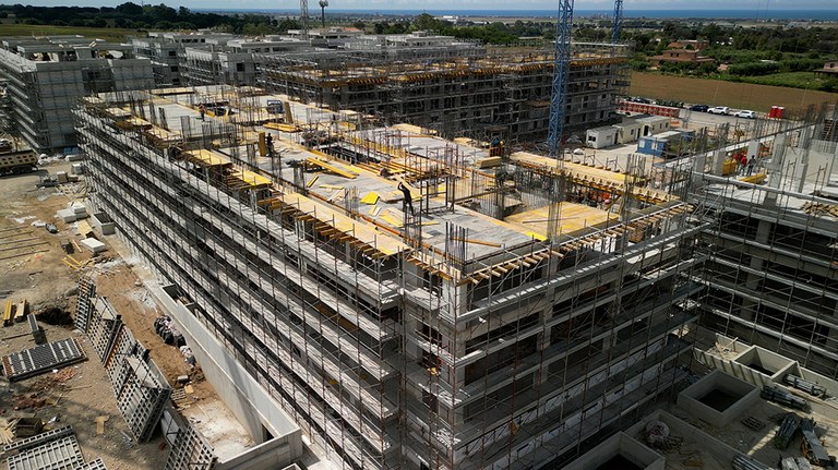 Tecnologia de construção aplicada a grandes empreendimentos residenciais